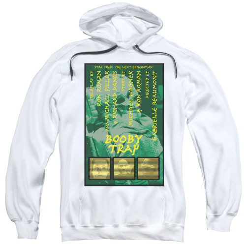 Image for Star Trek the Next Generation Juan Ortiz Episode Poster Hoodie - Season 3 Ep. 6 Booby Trap