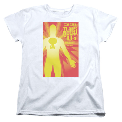 Image for Star Trek the Next Generation Juan Ortiz Episode Poster Womans T-Shirt - Season 3 Ep. 25 Transfigurations