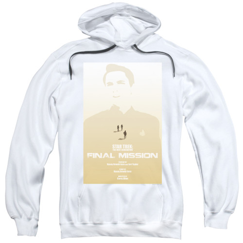 Image for Star Trek the Next Generation Juan Ortiz Episode Poster Hoodie - Season 4 Ep. 9 Final Mission