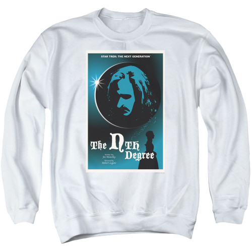 Image for Star Trek the Next Generation Juan Ortiz Episode Poster Crewneck - Season 4 Ep, 19 the Nth Degree