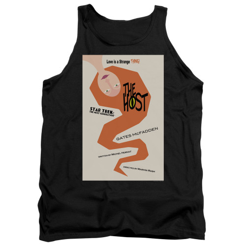 Image for Star Trek the Next Generation Juan Ortiz Episode Poster Tank Top - Season 4 Ep. 23 the Host on Black