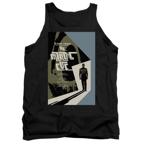 Image for Star Trek the Next Generation Juan Ortiz Episode Poster Tank Top - Season 4 Ep. 24 the Mind's Eye on Black