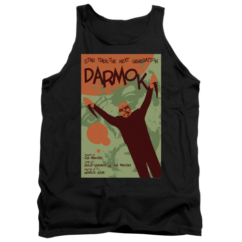 Image for Star Trek the Next Generation Juan Ortiz Episode Poster Tank Top - Season 5 Ep. 2 Darmok on Black