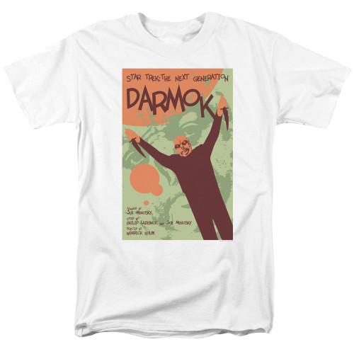 Image for Star Trek the Next Generation Juan Ortiz Episode Poster T-Shirt - Season 5 Ep. 2 Darmok