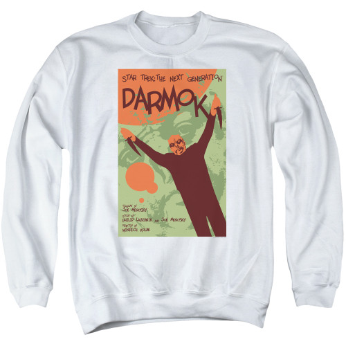 Image for Star Trek the Next Generation Juan Ortiz Episode Poster Crewneck - Season 5 Ep. 2 Darmok