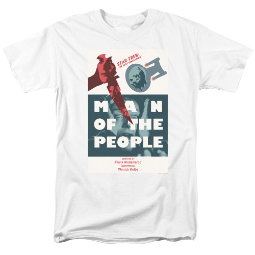 Image for Star Trek the Next Generation Juan Ortiz Episode Poster T-Shirt - Season 6 Ep. 3 Man of the People