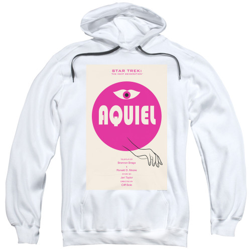 Image for Star Trek the Next Generation Juan Ortiz Episode Poster Hoodie - Season 6 Ep. 13 Aquiel