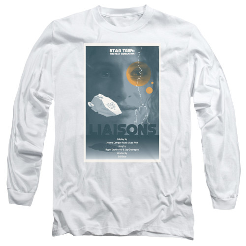 Image for Star Trek the Next Generation Juan Ortiz Episode Poster Long Sleeve Shirt - Season 7 Ep. 2 Liaisons