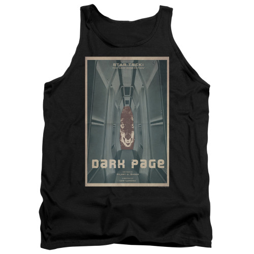 Image for Star Trek the Next Generation Juan Ortiz Episode Poster Tank Top - Season 7 Ep. 7 Dark Page on Black