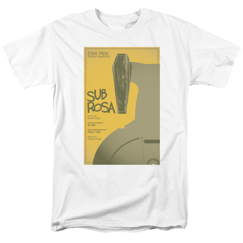 Image for Star Trek the Next Generation Juan Ortiz Episode Poster T-Shirt - Season 7 Ep. 14 Homeward