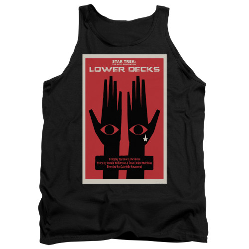 Image for Star Trek the Next Generation Juan Ortiz Episode Poster Tank Top - Season 7 Ep. 15 Lower Decks on Black