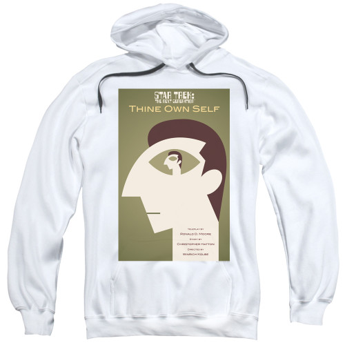 Image for Star Trek the Next Generation Juan Ortiz Episode Poster Hoodie - Season 7 Ep. 16 Thine Own Self