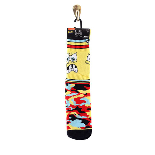 Front image for Spongebob Camo Socks