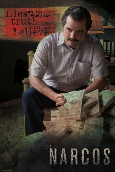 Image for Narcos Poster - Lies Are Necessary