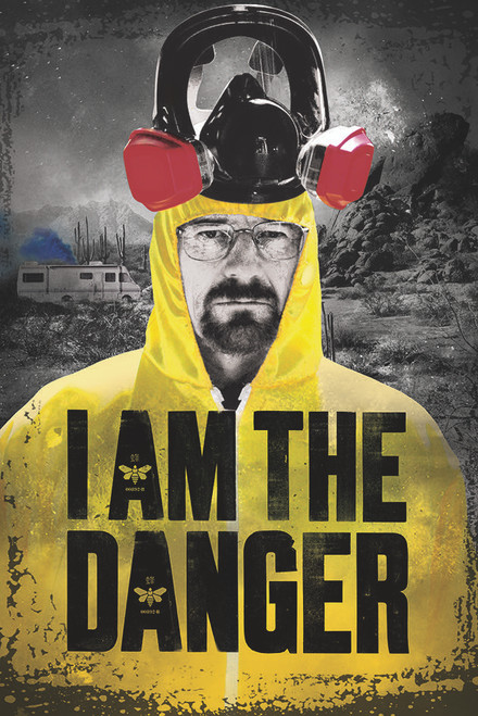 Image for Breaking Bad Poster - I Am The Danger 