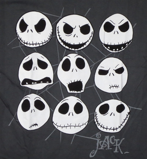 The Nightmare Before Christmas Jacked Face T-Shirt