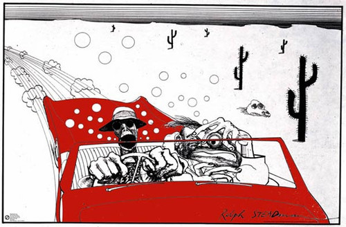 Image for Ralph Steadman Poster - Fear & Loathing In Las Vegas