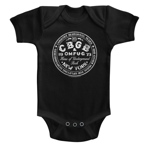 Image for CBGB Little CBGB Circle Infant Baby Creeper