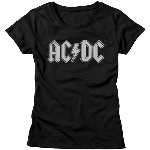 Image for AC/DC Girls T-Shirt - Patch Classic
