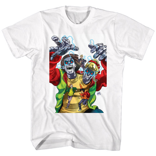Image for Bill & Ted's Excellent Adventure T-Shirt - Robot Dudes