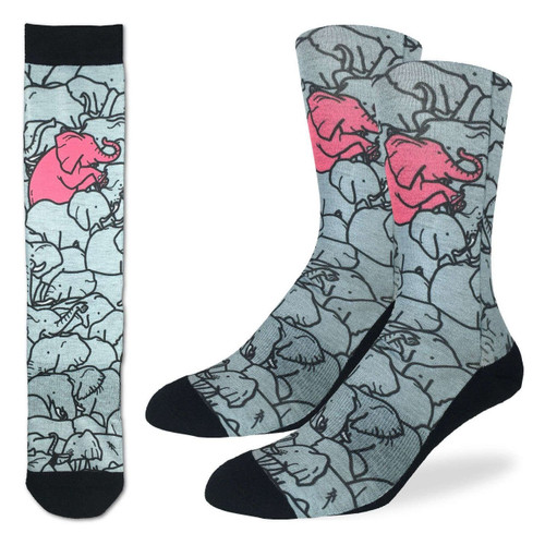 Image for Elephants Moshing Socks