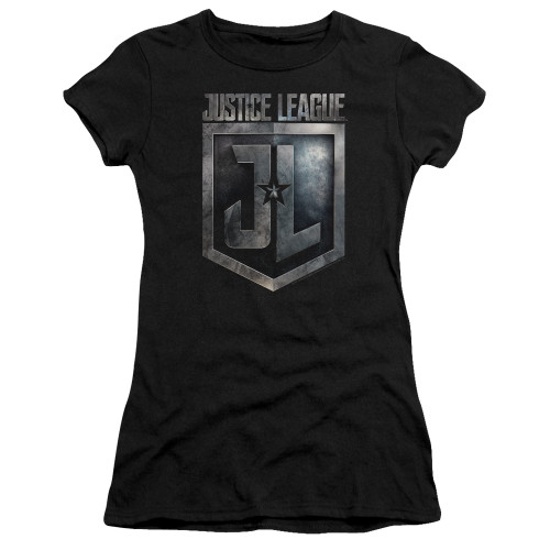 Image for Justice League Movie Girls T-Shirt - Shield Logo