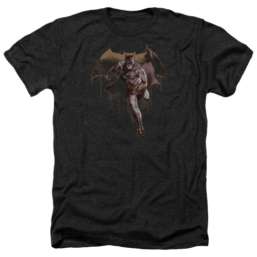 Image for Justice League Movie Heather T-Shirt - Caped Crusader