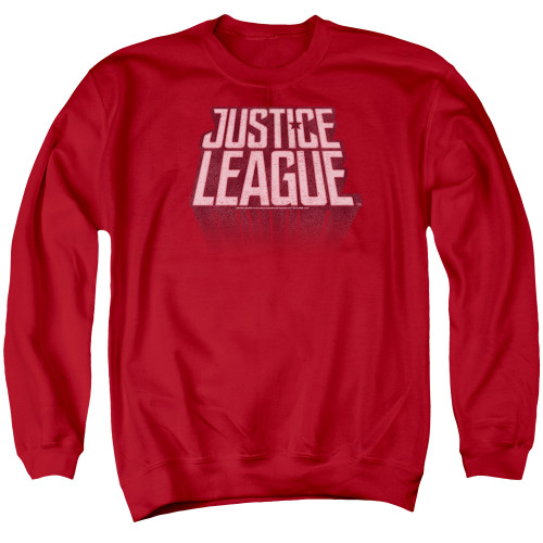 Image for Justice League Movie Crewneck - League Distressed