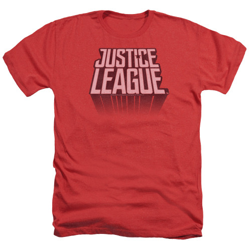 Image for Justice League Movie Heather T-Shirt - League Distressed