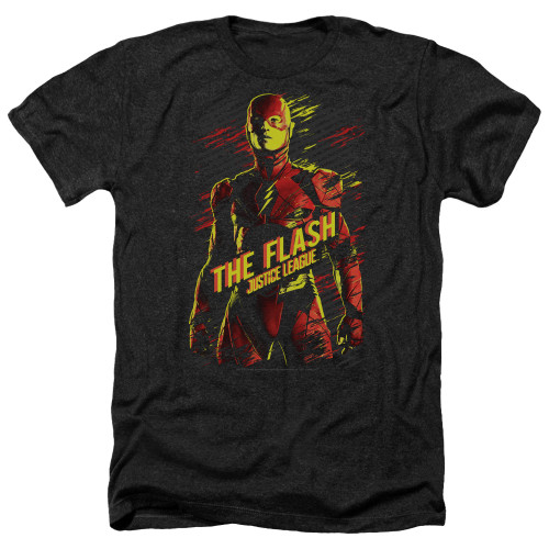 Image for Justice League Movie Heather T-Shirt - the Flash