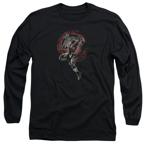 Image for Justice League Movie Long Sleeve Shirt - Cyborg