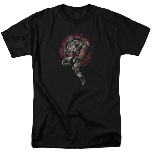 Image for Justice League Movie T-Shirt - Cyborg