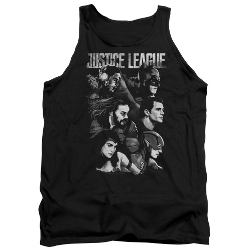 Image for Justice League Movie Tank Top - Pushing Forward