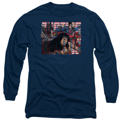 Image for Justice League Movie Long Sleeve Shirt - Rally