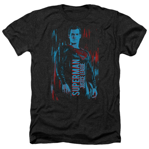 Image for Justice League Movie Heather T-Shirt - Superman