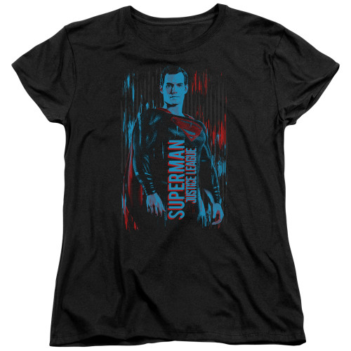 Image for Justice League Movie Womans T-Shirt - Superman