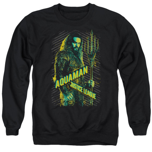 Image for Justice League Movie Crewneck - Aquaman