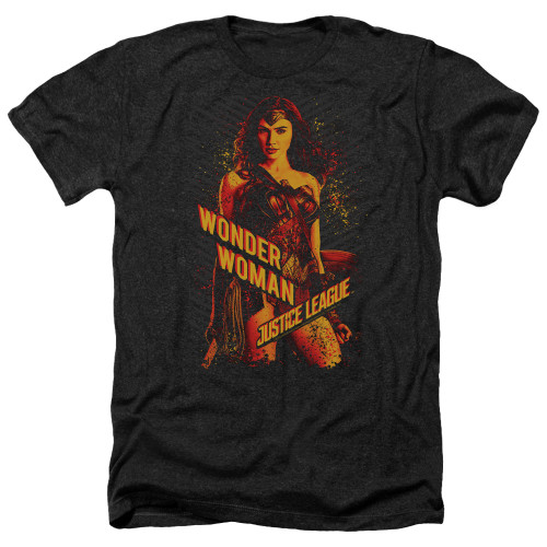 Image for Justice League Movie Heather T-Shirt - Wonder Woman