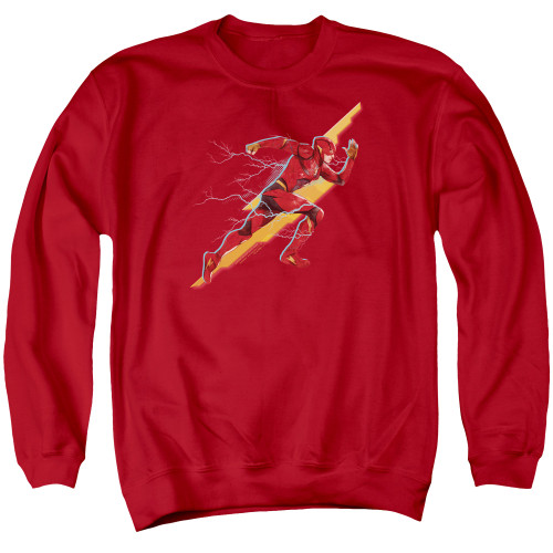 Image for Justice League Movie Crewneck - Flash Forward