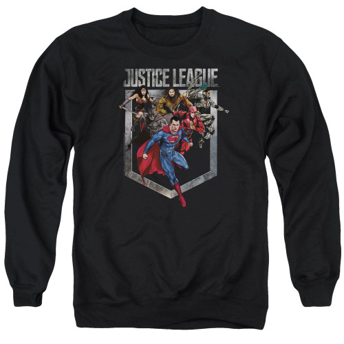 Image for Justice League Movie Crewneck - Charge