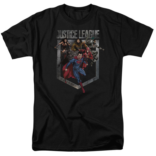 Image for Justice League Movie T-Shirt - Charge