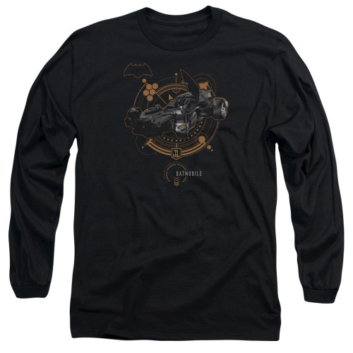 Image for Justice League Movie Long Sleeve Shirt - Batmobile