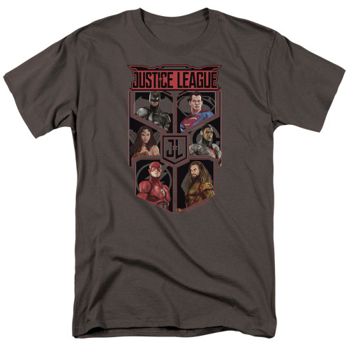 Image for Justice League Movie T-Shirt - League of Six