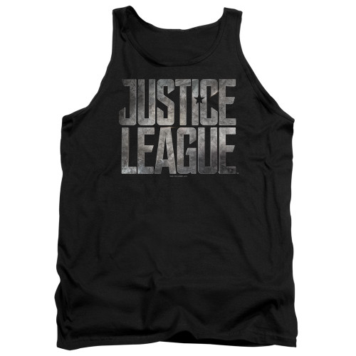 Image for Justice League Movie Tank Top - Metal Logo