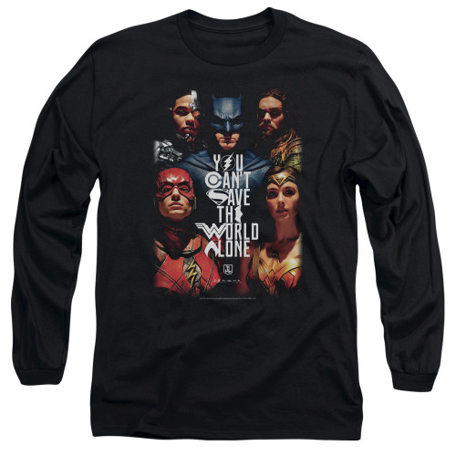 Image for Justice League Movie Long Sleeve Shirt - Save the World