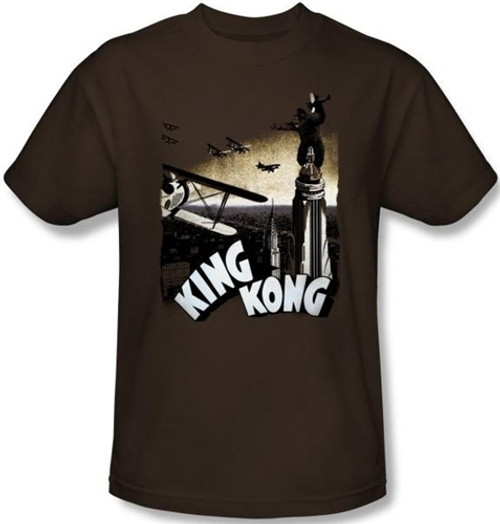 Image Closeup for King Kong Final Battle T-Shirt