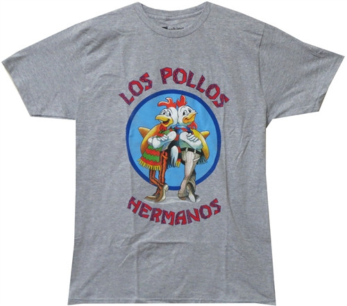 Image Closeup for Breaking Bad T-Shirt - Los Pollos Hermanos Logo