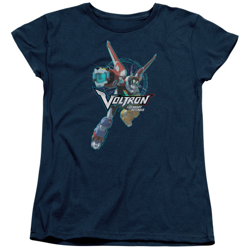 Image for Voltron: Legendary Defender Womans T-Shirt - Defender Pose