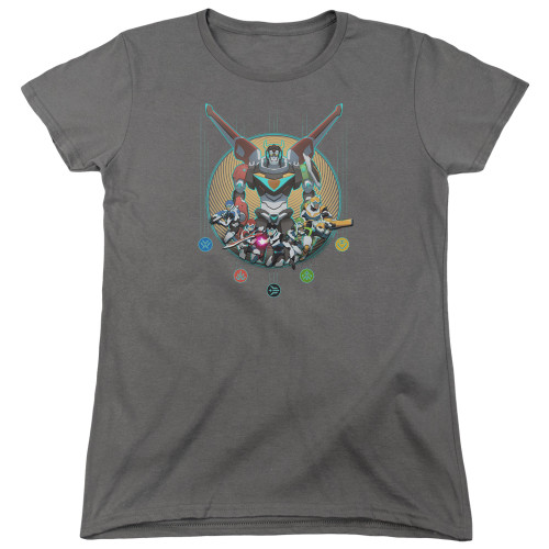Image for Voltron: Legendary Defender Womans T-Shirt - Assemble