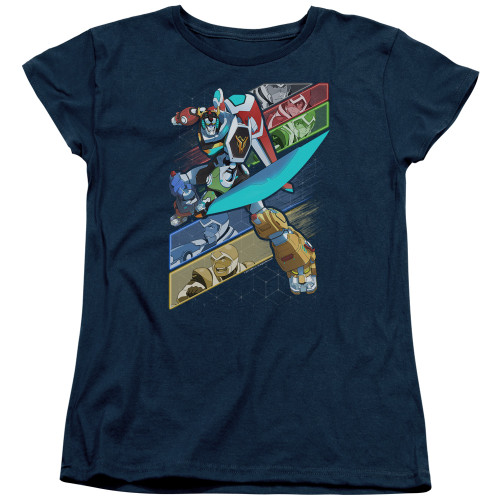 Image for Voltron: Legendary Defender Womans T-Shirt - Crisscross